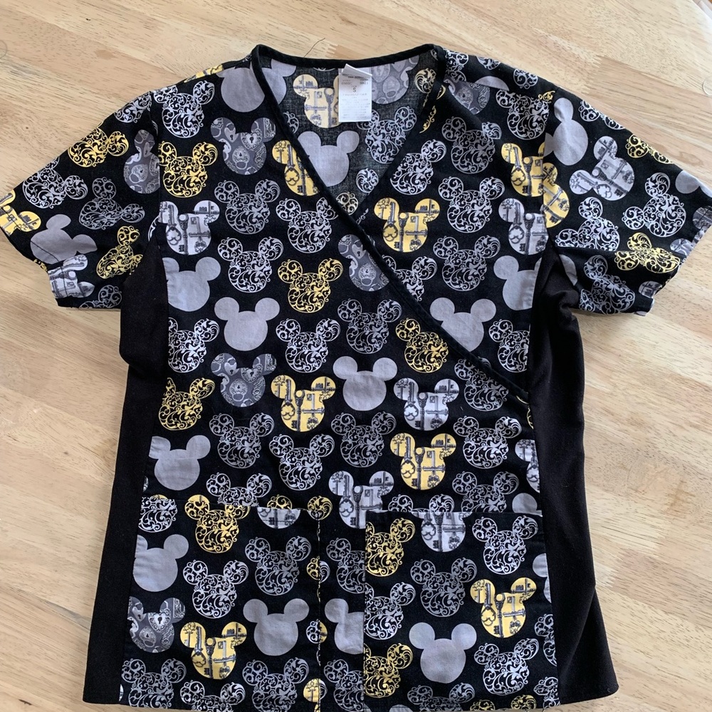 Mickey Mouse scrub top